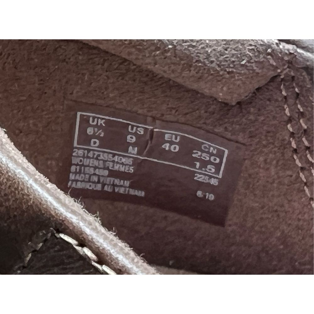 Clarks Women's Mary Jane Flats in Dark Brown - Picture 9 of 16